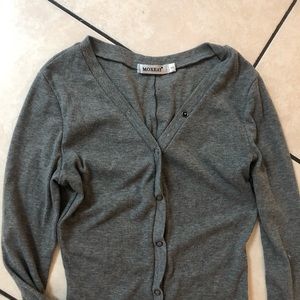 Grey long sleeve one piece
